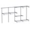 4-8 FT Wall Closet Storage System with Adjustable Shelves and Rods